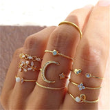 Boho Rings Set