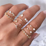Boho Rings Set