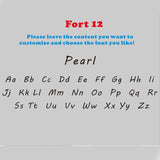 Letter Pearl Necklace