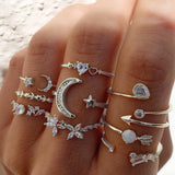 Boho Rings Set