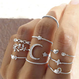 Boho Rings Set