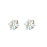 White Flower Earring