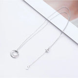 Circle Plated Necklac