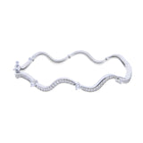 Wave Shape Bangle