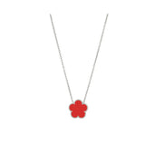 Clover 14K Gold Silver Plated Necklace