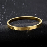14K Gold Plated Friendship Bangle