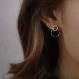 Hollow Round Earrings