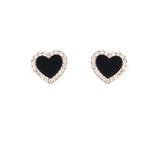 Engagement Heart Earrings