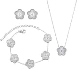 Flower Jewelry Set