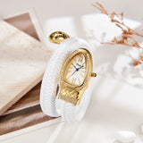 Snake bracelet ladies watch