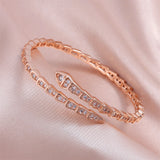 Snake Zirconia Bracelet