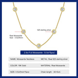18k Gold Plated 925 Silver Diamond Choker Chain