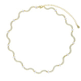 Choker Micro Pave Zirconia