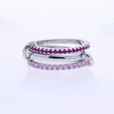 Mix Color Multi-Layer Rings