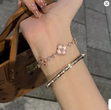 Four-Leaf Clover Bracelet