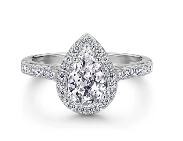 Water Drop Design Ring