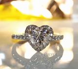 Silver Heart Ring