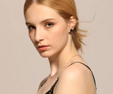 Round Roman Numerals Earrings