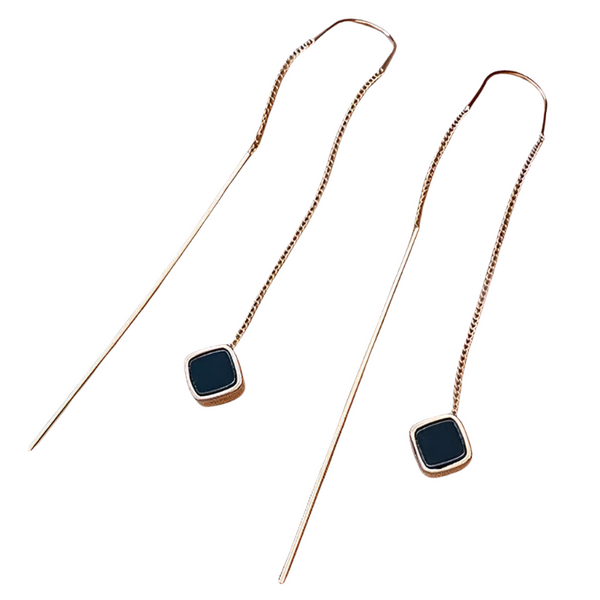 Simple Geometric Drop Earring