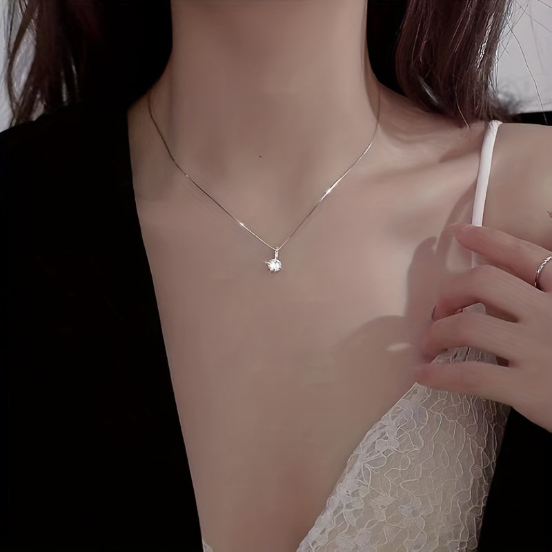 Zircon Water Drop Necklace