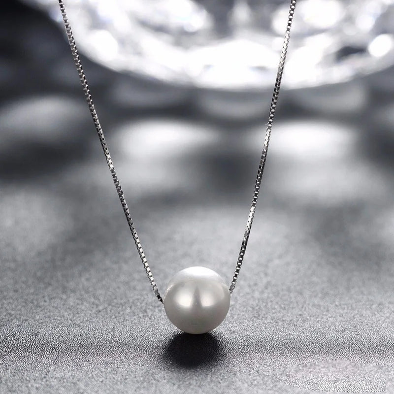 Pearl Silver Necklace