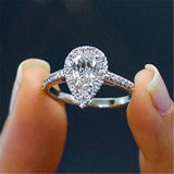 Water Drop Design Ring