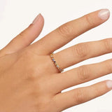 Silver Simple Style Ring