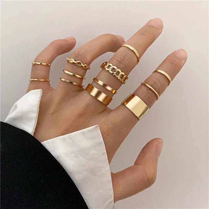 Boho Rings Set