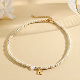 heart-shaped shell necklace