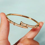 Classic Woman's Nail Bracelet