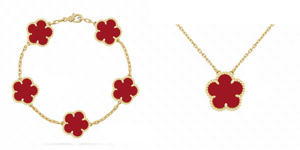 Five-Leaf Flower Set