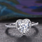 Silver Heart Ring