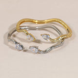 Wave Shape Bangle