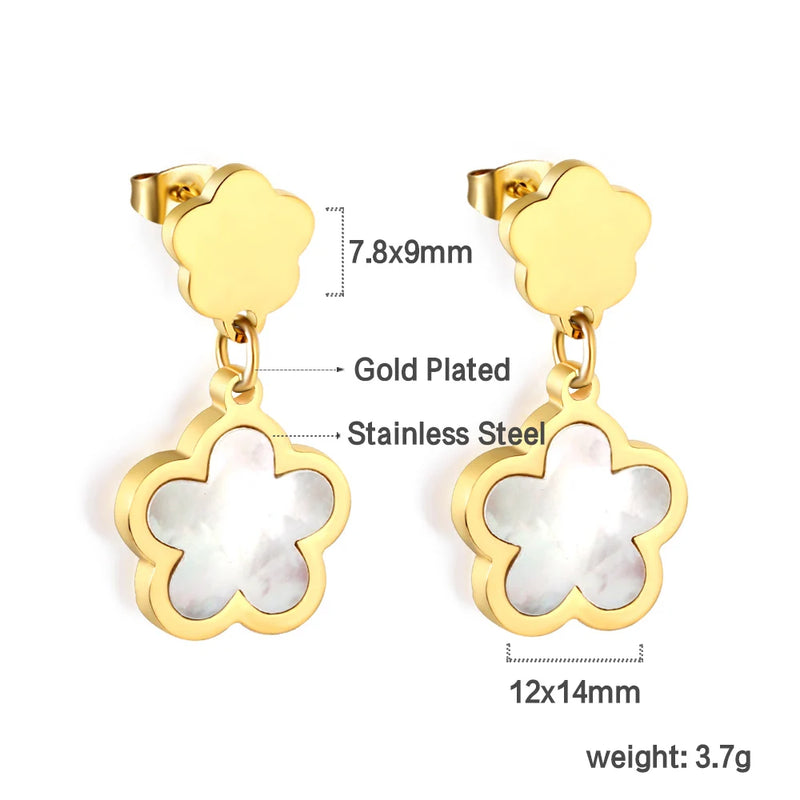 Tiny Flower Earrings