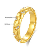Marqui Yellow Gold & Diamond Ring