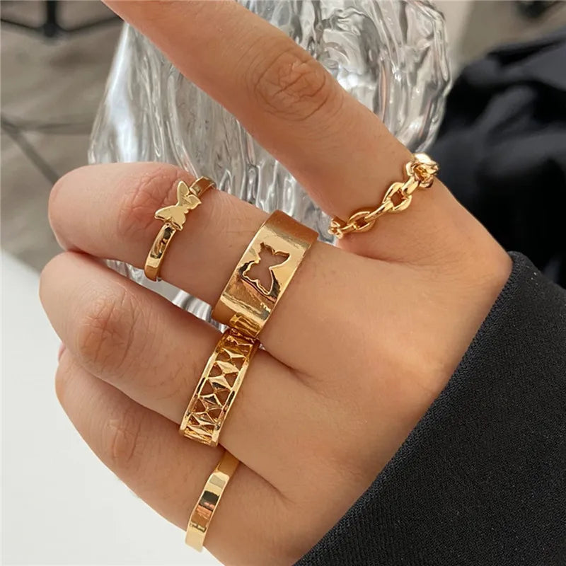Boho Rings Set
