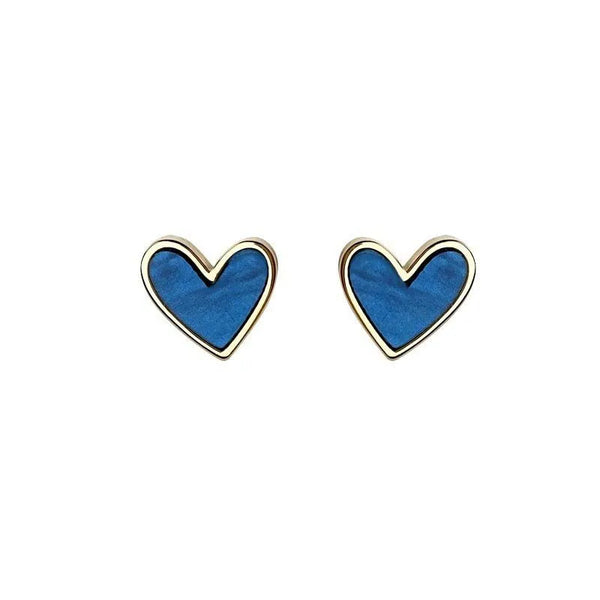 Heart Stud Earrings