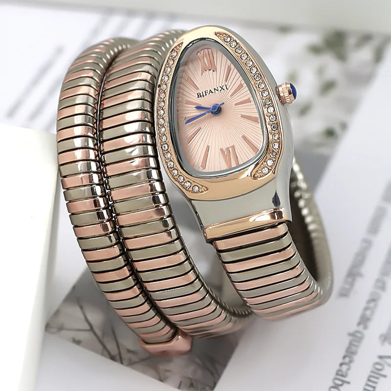 Casual Crystal Quartz Watch