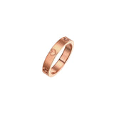 Zircon Love Heart Ring