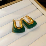 Transparent Resin Earrings