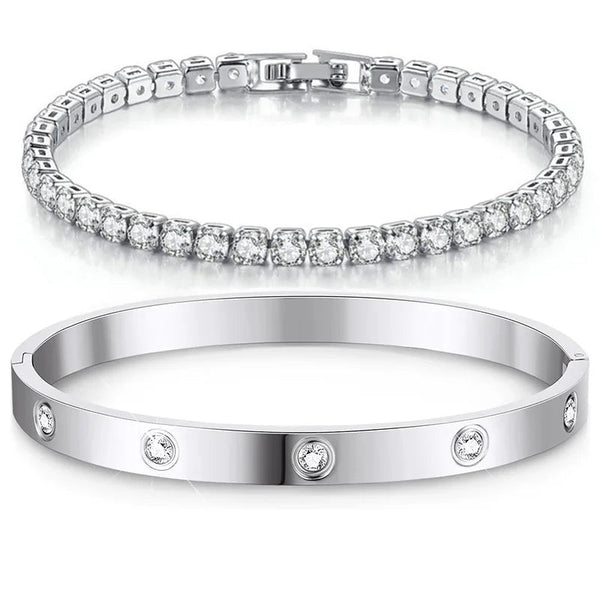 14K Gold Plated Friendship Bangle