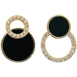 Hollow Round Earrings