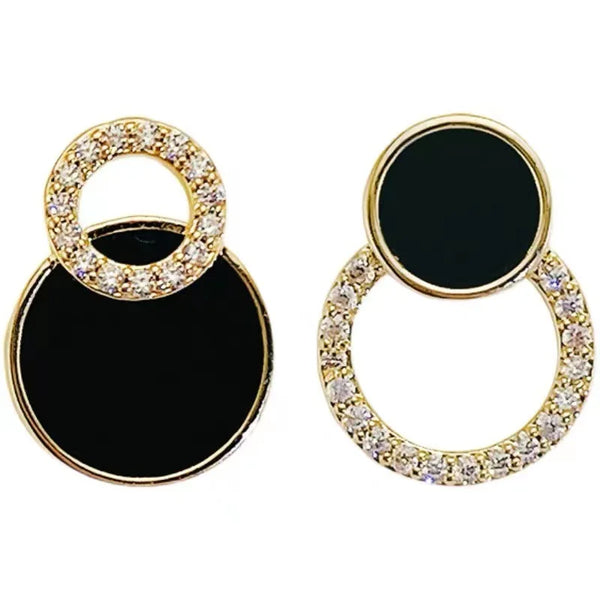 Hollow Round Earrings