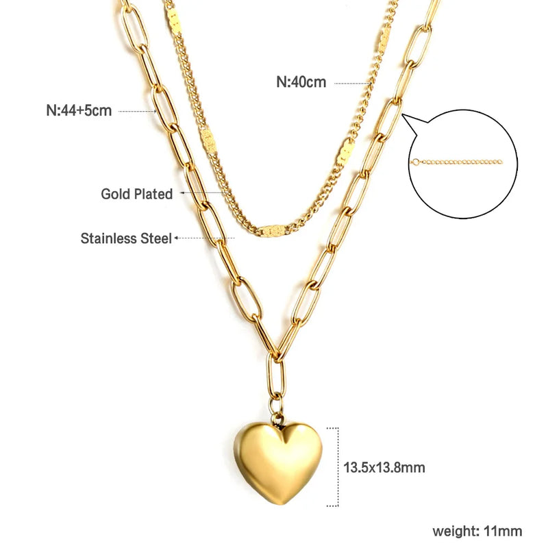 Heart Pendant Necklace