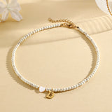 heart-shaped shell necklace