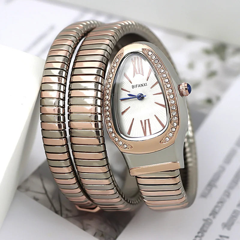 Casual Crystal Quartz Watch