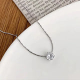 Zircon Stone Necklace