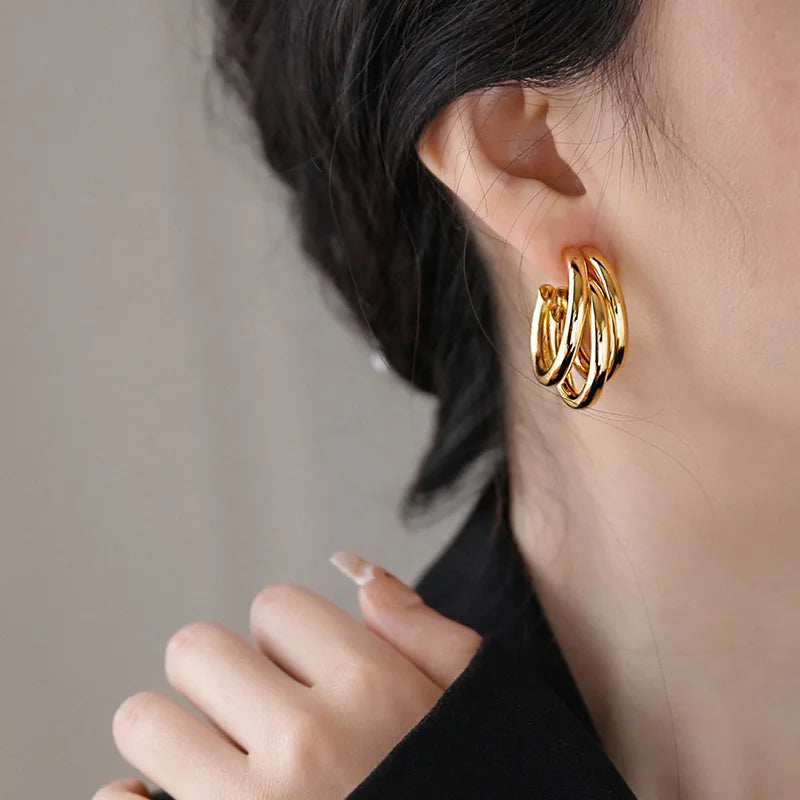 Gold Plated Earrings