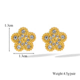 Zircon Stud Earring