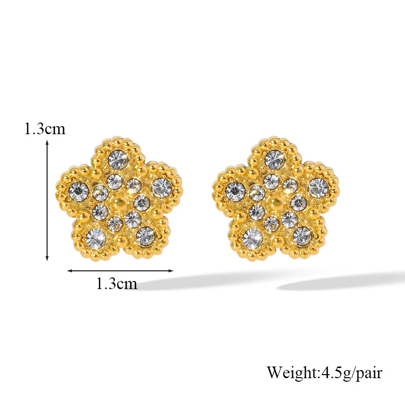 Zircon Stud Earring